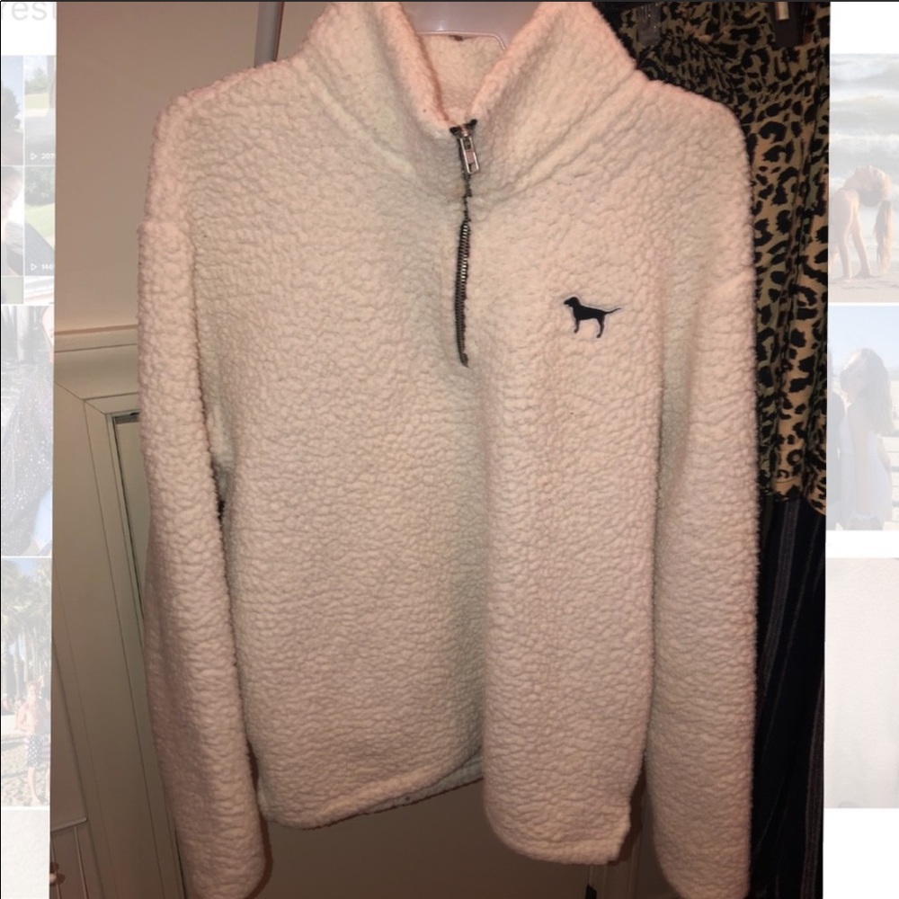 PINK sherpa jacket